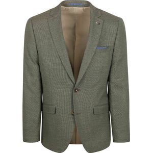 Suitable Colbert Leek Sea Groen - Maat 46 - Heren blazer