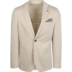 Suitable - Colbert - Face Print - Sand - Blazer