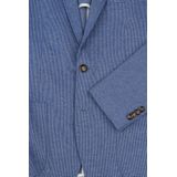 Suitable - Colbert - Blauw - Face Print - Heren Blazer