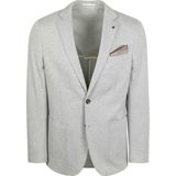 Suitable - Colbert Face Print - Grijs - Heren Blazer