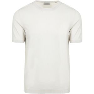 Suitable - Wap - Gebreid T-shirt - Ecru - Casual T-shirts
