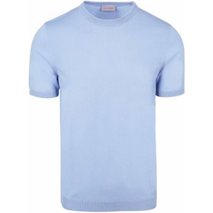 Suitable Knitted T-shirt Wap Donkerblauw (navy) - Maat S - Heren - Casual T-shirts