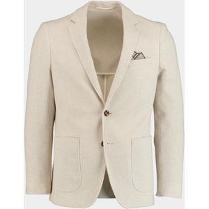 Bos - 251038FA41BO/820 - Blazer - Sandkleur - Katoen/Polyester/Linnen