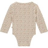 A Tiny Story - Romper - Ecru - Lange Mouwen - Ronde Hals