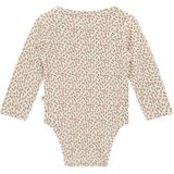 A Tiny Story - Romper - Ecru - Lange Mouwen - Ronde Hals