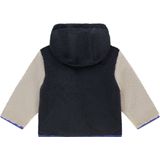 Babyface - Reversible Jas - Donkerblauw - Met Capuchon - Teddy