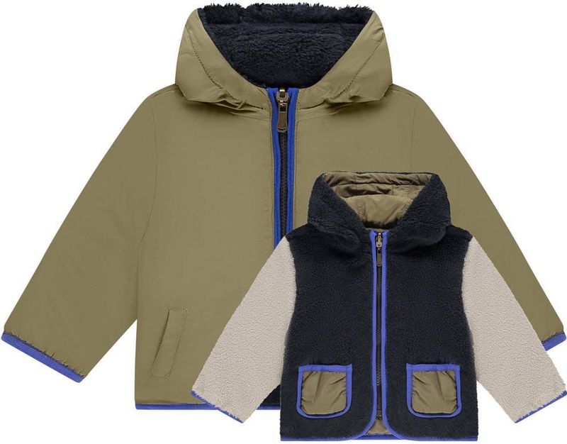 Babyface - Reversible Jas - Donkerblauw