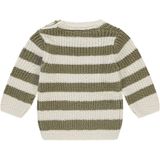 Babyface - Grof Gebreide Trui - Groen - Regular Fit - Lange Mouwen