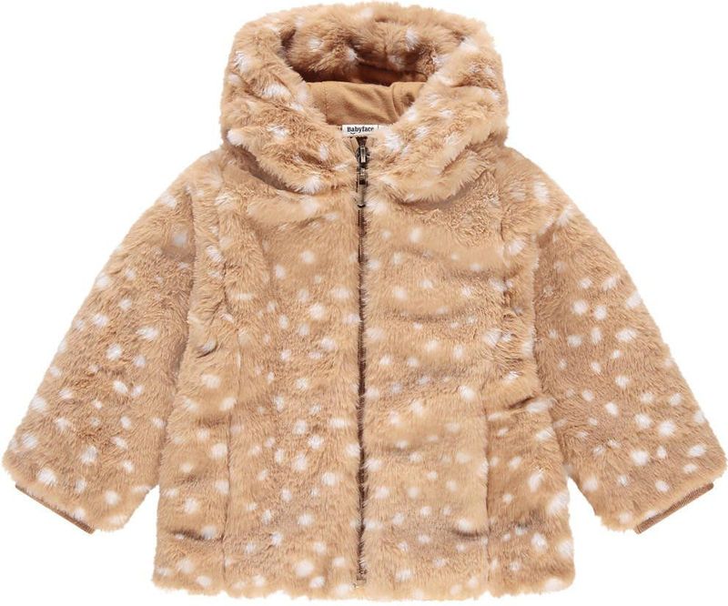Babyface - Winterjas - Bruin - Imitatiebont