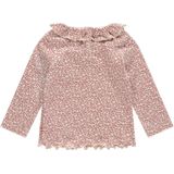 Babyface - Longsleeve - Stretchkatoen - Met Peter Pan-kraag en Ruches