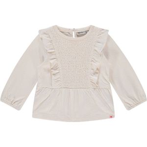 Babyface - Peplum Top - Zacht - Met Ruches en Smockwerk