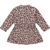 Babyface - Jurk - Roze - Lange Mouwen - Ronde Hals - Drukknoopsluiting