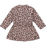 Babyface - Jurk - Roze - Lange Mouwen - Ronde Hals - Drukknoopsluiting