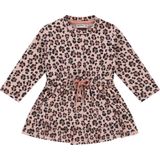 Babyface - Jurk - Roze - Lange Mouwen - Ronde Hals - Drukknoopsluiting