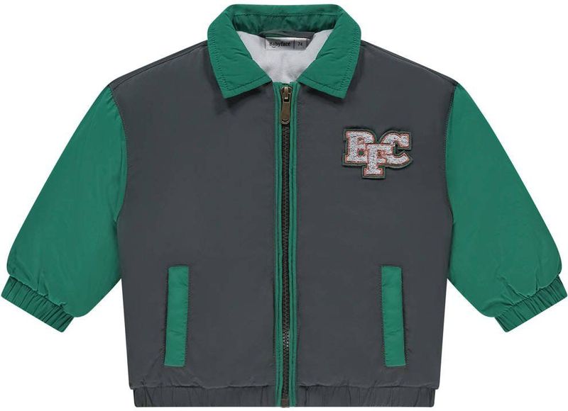 Babyface - Tussenjas - Grijs - Lange Mouw - Knoopsluiting