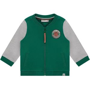Babyface - Sweatvest - Groen - Regular Fit - Lange Mouwen