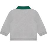 Babyface - Sweater - Grijs - Regular Fit - Polo Kraag - Lange Mouwen