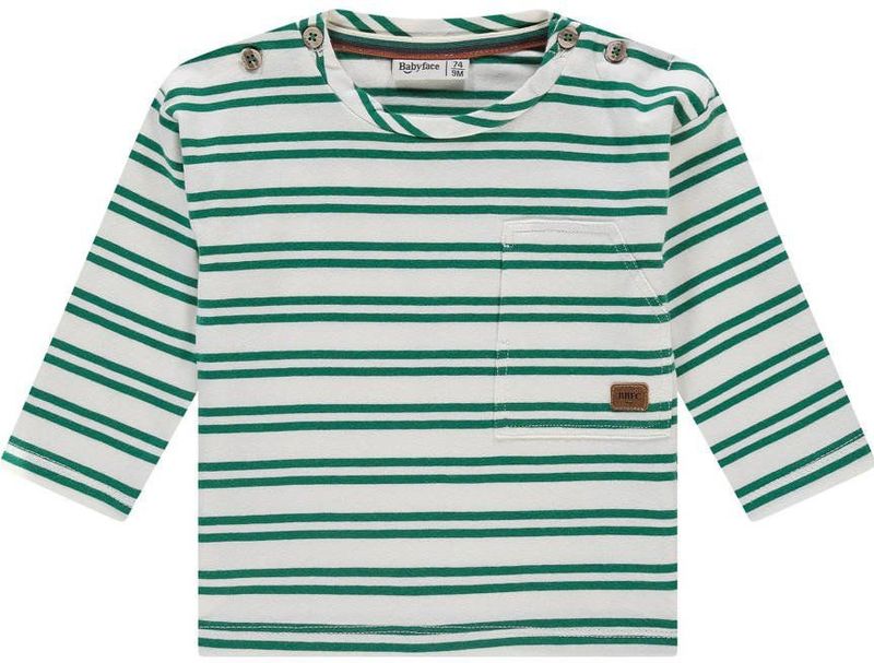 Babyface - Longsleeve - Groen - Regular Fit - Lange Mouwen