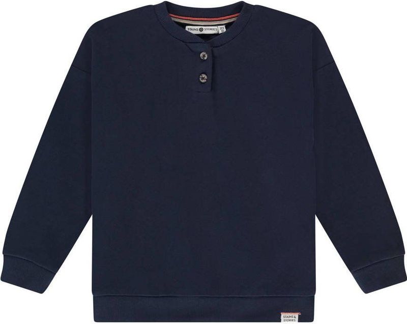 Stains&Stories - Longsleeve - Blauw