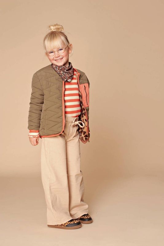 Stains&Stories - Longsleeve - Met Ronde Hals - Stretchkatoen