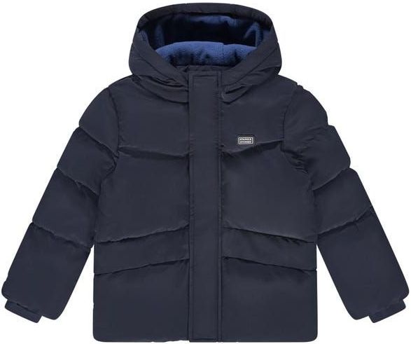 Stains&Stories - Gewatteerde Jas - Donkerblauw - Winterjas