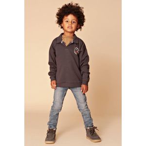 Stains&Stories - Regular Waist - Regular Fit Jeans - Grijs - Denim