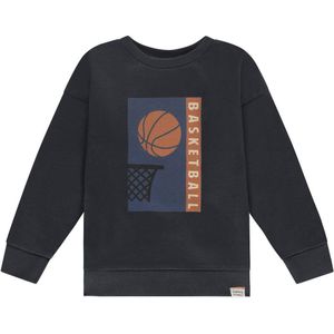 Stains&Stories - Sweater - Grijs - 100% Katoen