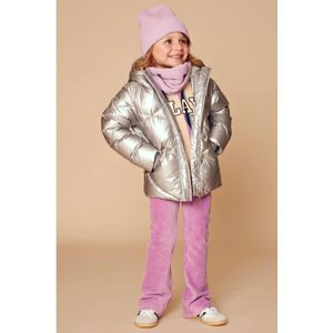 Stains&Stories - Gewatteerde Jas - Zilver - Winterjas