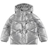 Stains&Stories - Gewatteerde Jas - Zilver - Winterjas