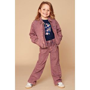 Stains&Stories - Wide Leg Jeans - Paars