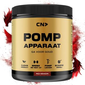 Clean Nutrition - Pomp Apparaat Red Dragon 300 gram - Joel Beukers