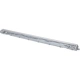 LED Waterdichte TL Armatuur met T8 Buizen - Velvalux Strela - 150cm - Dubbel - Koppelbaar - Waterdicht IP65 - OSRAM - SubstiTUBE Value EM 830 - 38.2W - Warm Wit 3000K | Vervangt 116W