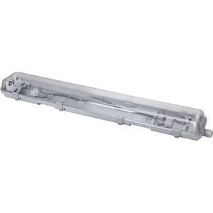 LED Waterdichte TL Armatuur - Velvalux Strela - 60cm - Dubbel - Koppelbaar - Waterdicht IP65