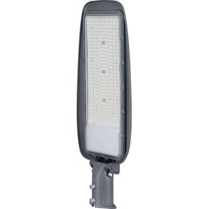 LED Straatlamp - Velvalux Lumeno - 200 Watt - Helder/Koud Wit 6500K - Waterdicht IP65 - Flikkervrij