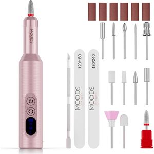Moods Gellac Professionele Elektrische Nagelfrees - 20000RPM - Roze