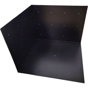 Emperor Safes - Halve Kubussteun Klein - Matt Zwart - Geschikt Voor De: Nerva 1, 2 Of 3