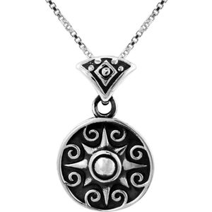 WeLoveSilver - Ketting - Zilver - 925 Sterling Zilver - Geoxideerd