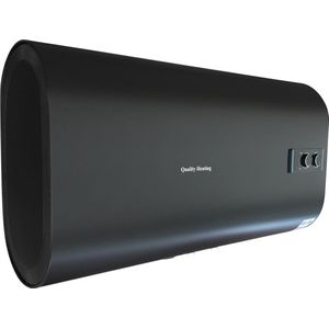 80 Liter QH dual horizontaal elektrische boiler met digitale bediening - energieklasse B - energiezuinig