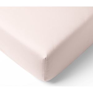 Biologisch Katoenen Jersey Hoeslaken 60x120 cm| Licht roze