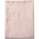 INBAKERDOEK 100 X 140 CM - MOUSSELINE BABYLAKENTJE - ZACHT ROZE