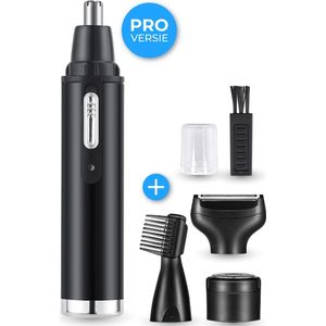 Nuvance - Neustrimmer - Multifunctioneel - 4 in 1 - USB Oplaadbaar