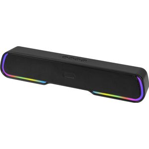 Nuvance - Soundbar - Draadloos - Soundbars voor PC - met Bluetooth 5.0 en AUX Aansluiting - Luidspreker - RGB