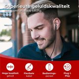 Nuvance - Oordopjes met Draad - In-Ear - Zwart - USB-C Aansluiting
