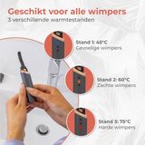 Nuvance - Eyelash Curler - Verwarmde Wimperkruller - USB Oplaadbaar - 3 Temperatuurstanden
