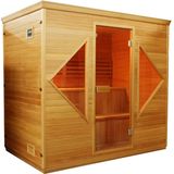 ZenSa Sauna 206x153x204cm met kachel