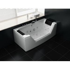 SteamPerfect Massage 2persoonsbad Wit