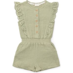 Little Dutch Baby Jumpsuit Mousseline Grass Green