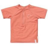 Little Dutch - Zwemshirt - Korte Mouwen - Coral - Materiaal met Zonbescherming