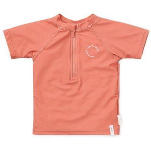 Little Dutch - Zwemshirt - Korte Mouwen - Coral - Materiaal met Zonbescherming
