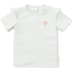 Little Dutch Zwemshirt Kind Korte Mouwen Ruches Sea Green